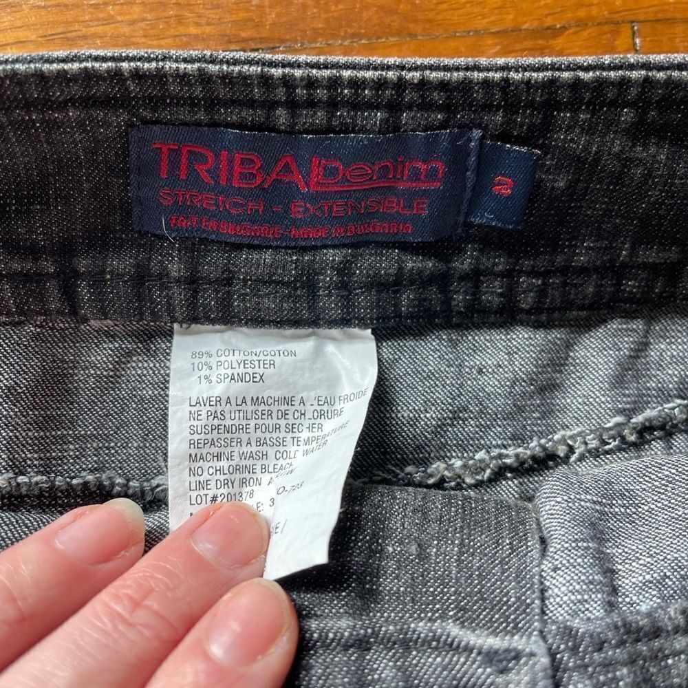 Women’s denim skirt size 2 Tribal Denim with Stretch - Picture 6 of 7